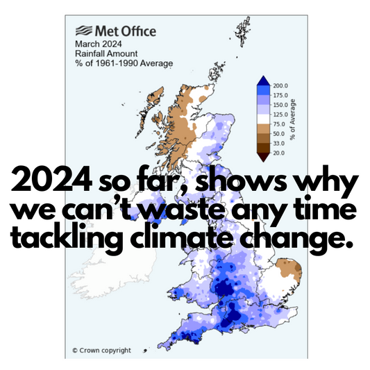 The events of 2024 so far shows just why we can't waste any time tackling climate change